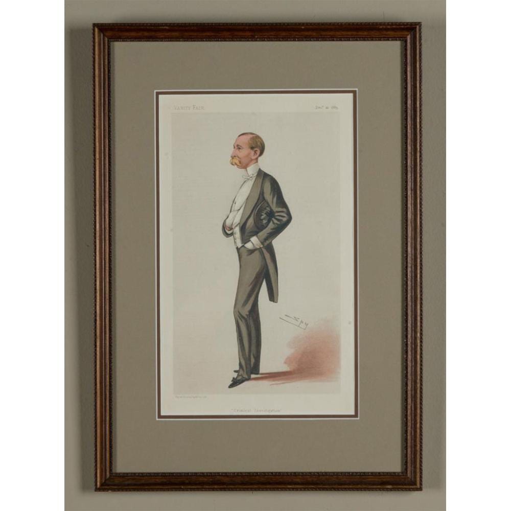original vanity fair cover illustration by spy · Lion and Unicorn · 2018-10-28 Leslie (1851) Ward comparable auction result: original vanity fair cover illustration by spy