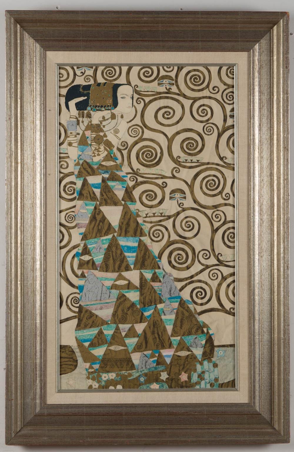 GUSTAV KLIMT (AUSTRIAN, 1862-1918) "EXPECTATION" PRINT sold by Jeffrey S. Evans & Associates, lot 1362 — auction record photograph