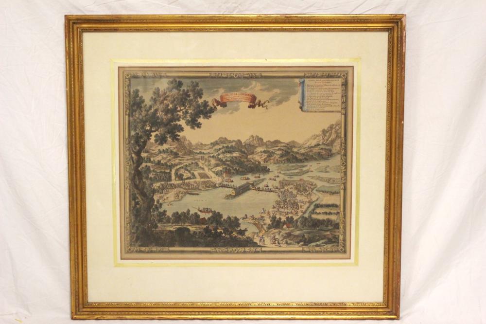 Adam Perelle comparable auction result: lisle de la conference litho after adam perelle