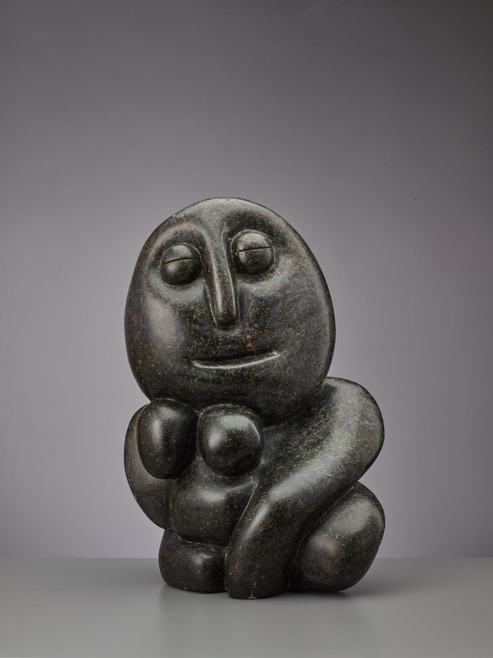 Fanizani Akuda comparable auction result: fanizani akuda 1932 2011 serpentine sculpture femininity