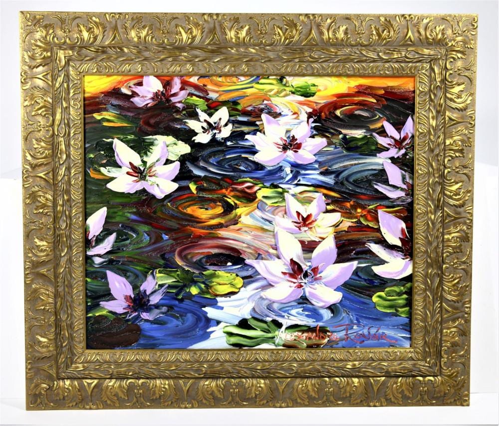 Alexander Renoir comparable auction result: alexander renoir born 1974 oil on canvas