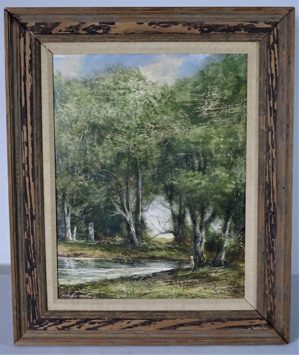 Dudley Morris comparable auction result: dudley morris 1912 1966 oil on panel