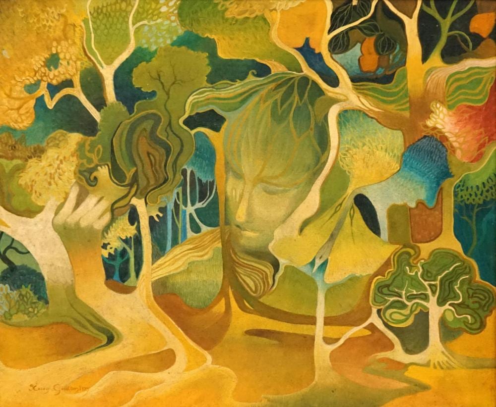 Helen Goldsmith comparable auction result: helen goldsmith 1937 mother nature 49 5 x 59 5cm