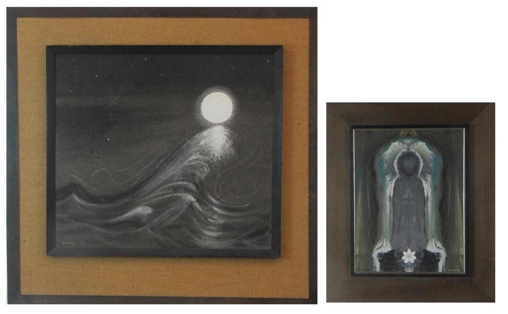 Richard Kirsten Daiensai comparable auction result: richard kirsten daiensai washington 1920 2013 t