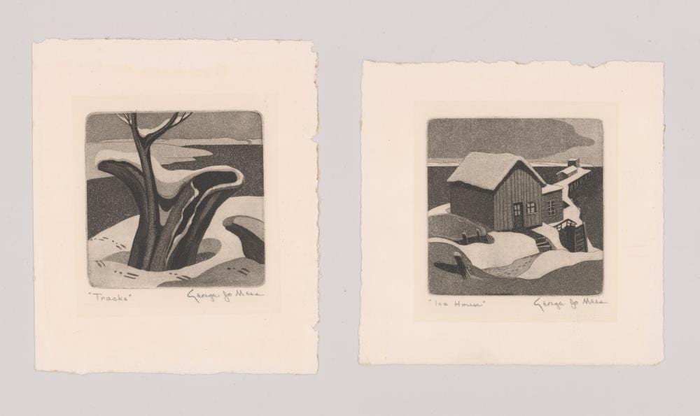 george joseph mess 1898 1962 etchings two · Grant Zahajko Auctions, LLC · 2018-10-25 George Joseph Mess comparable auction result: george joseph mess 1898 1962 etchings two