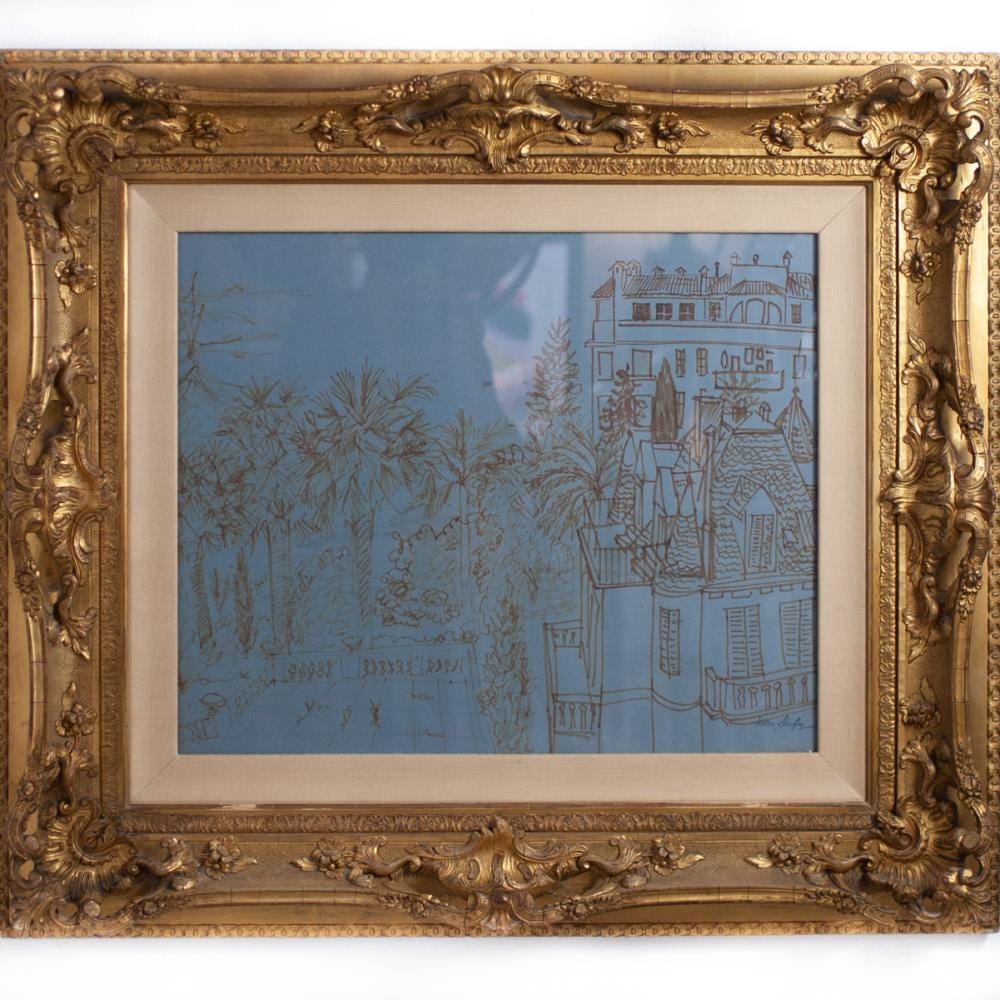 Attributed To Jean Dufy Watercolor Painting sold by Akiba Galleries, lot 189 — auction record photograph