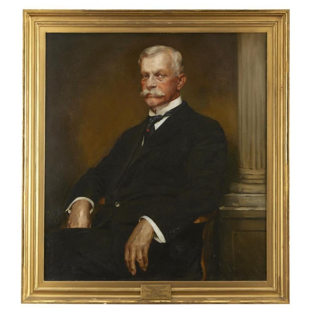 Maurice Molarsky comparable auction result: maurice molarsky 1885 1950 portrait of francis shunk brown 1858 1940