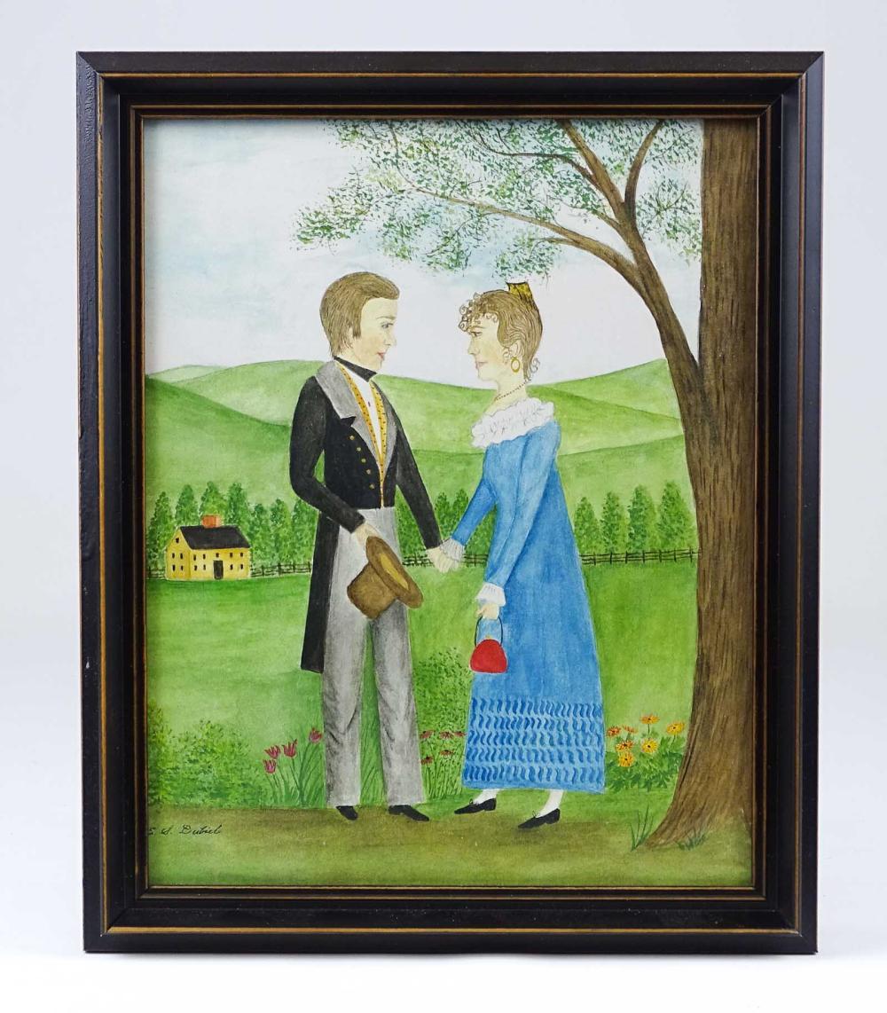 Evelyn Saczawa Dubiel comparable auction result: evelyn saczawa dubiel ct b 1922