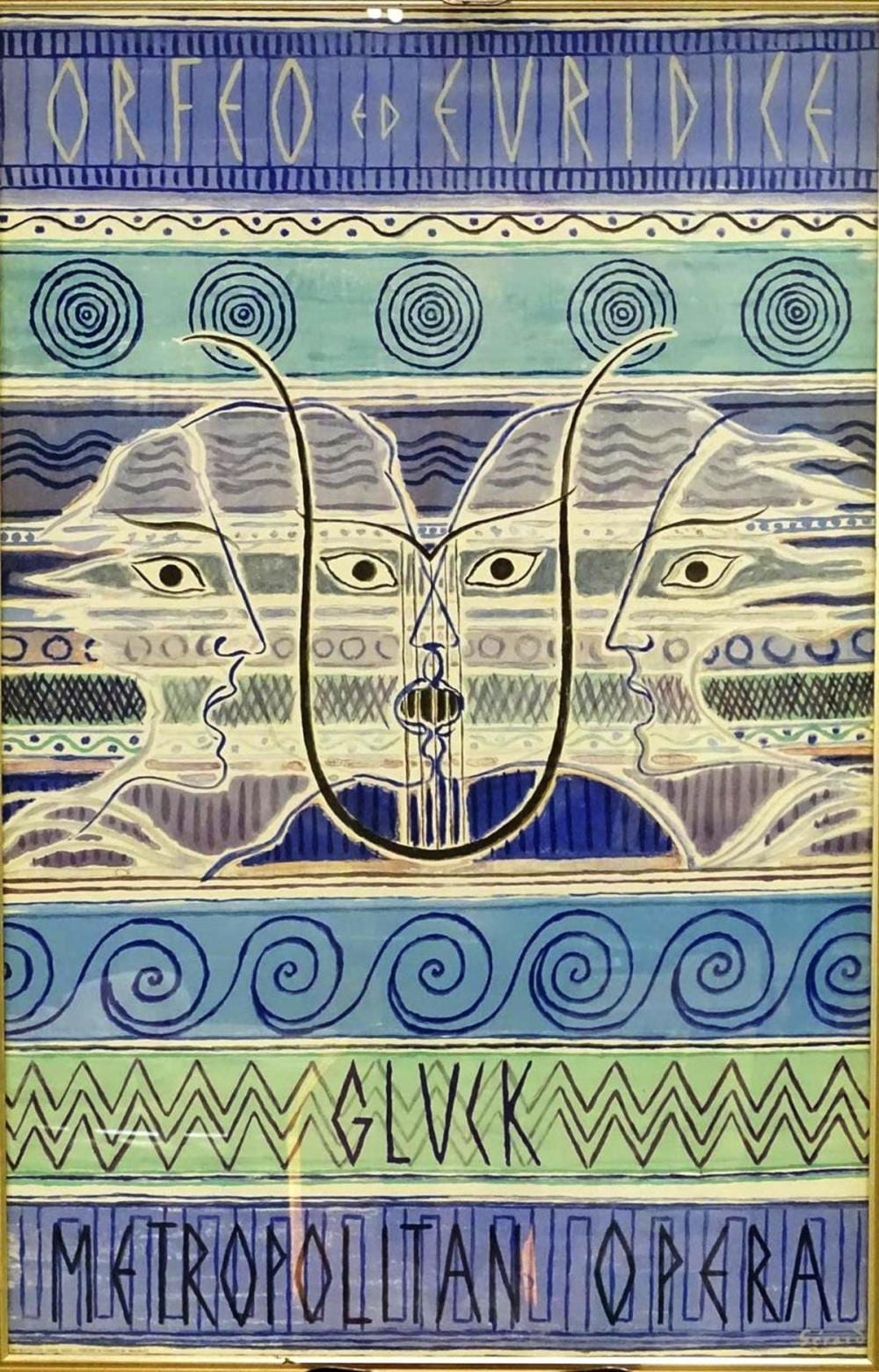 Rolf Gerard comparable auction result: rolf gerard lithograph poster