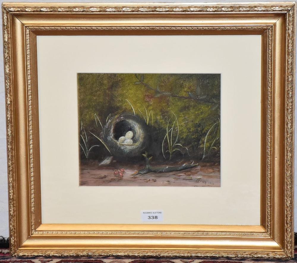 George Crisp comparable auction result: george crisp 1911 a fine and original watercolour