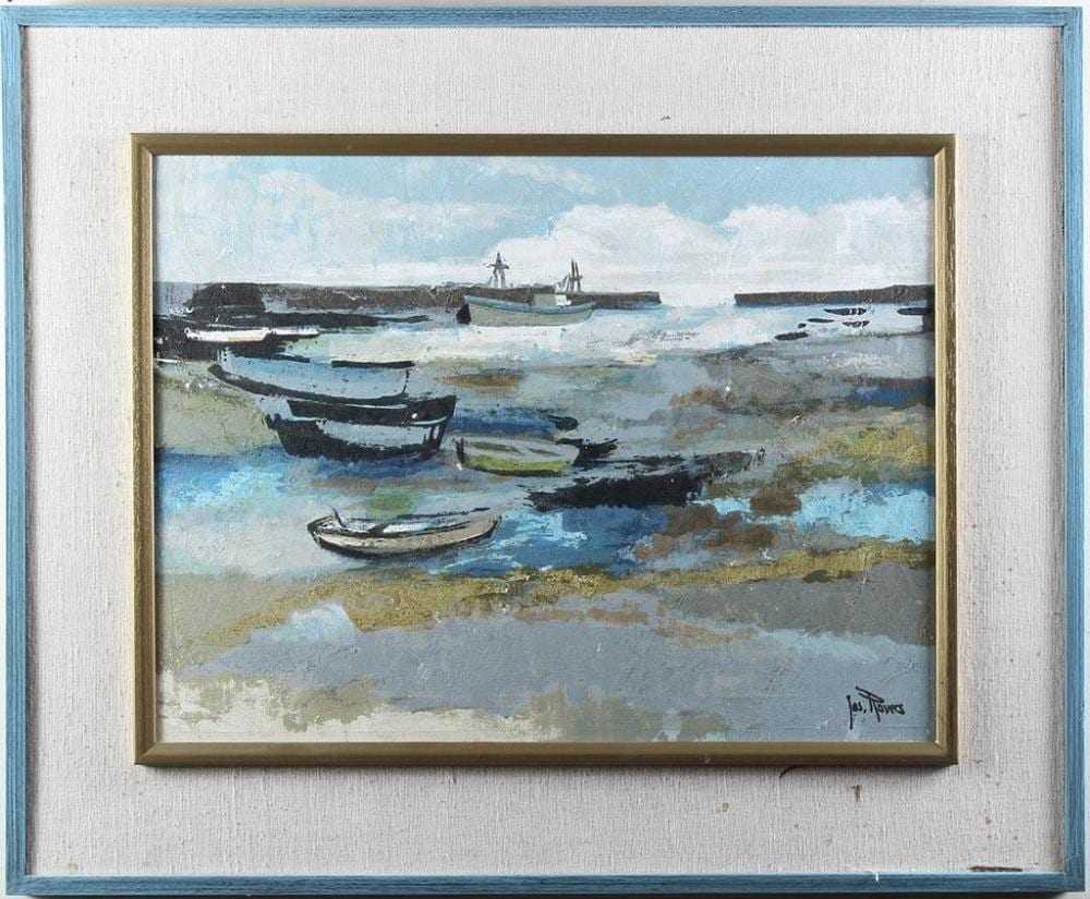 jos rovers 1893 1976 netherlands ships at low tide giclee canvas print of boats at the water s edge by the noted dutch painter · Pacific Galleries · 2018-11-03 Joseph Johannes Rovers comparable auction result: jos rovers 1893 1976 netherlands ships at low tide giclee canvas print of boats at the water s edge by the noted dutch painter