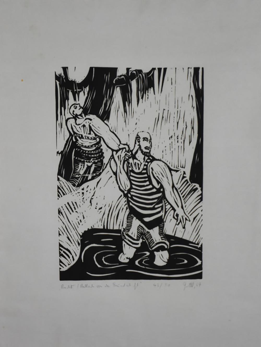 Helmut Goettl comparable auction result: helmut goettl ballade von der freundschaft
