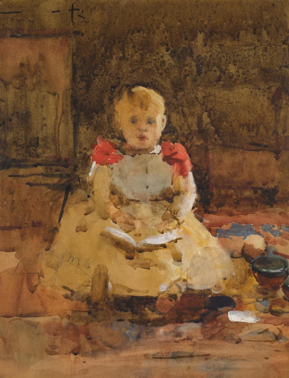 arthur melville a r s a r s w a r s a young boy reading · Sotheby's · 2018-11-20 Arthur Melville comparable auction result: arthur melville a r s a r s w a r s a young boy reading