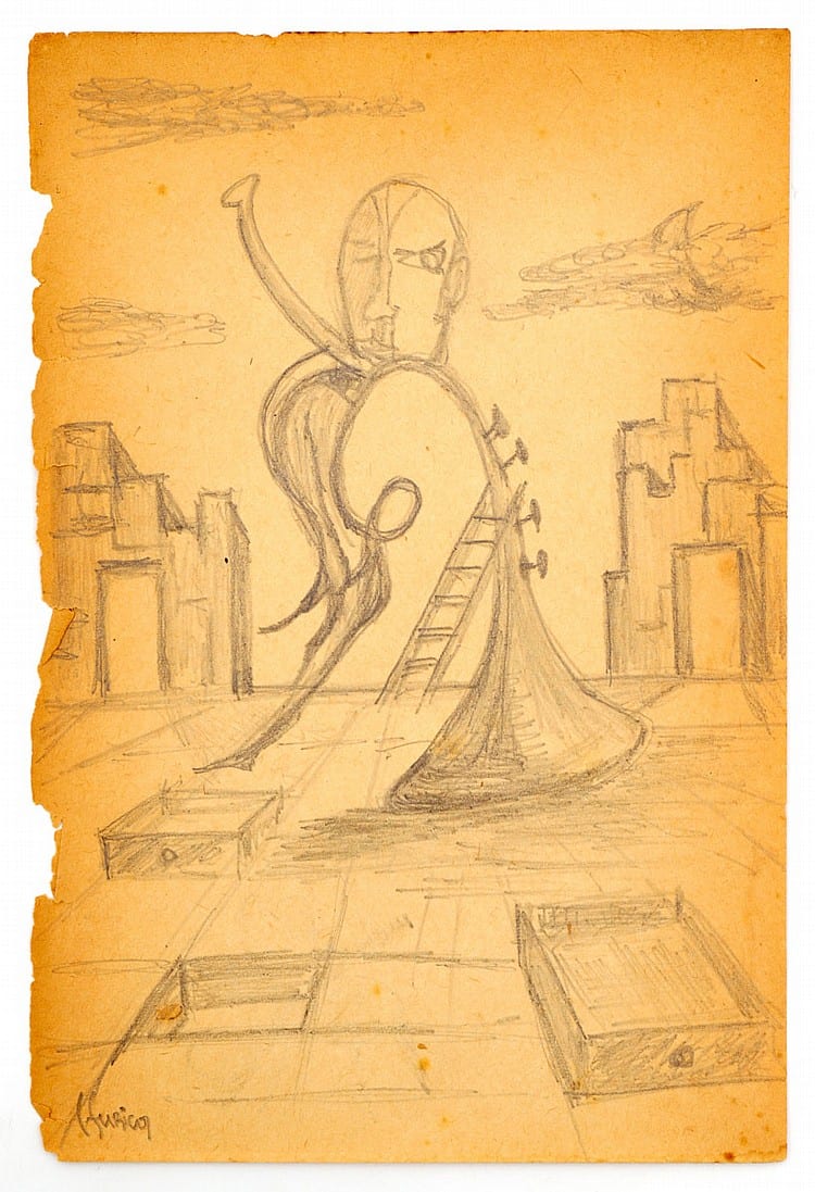 Carlos Eurico Da Costa comparable auction result: carlos eurico da costa 1928 1998 surrealist composition