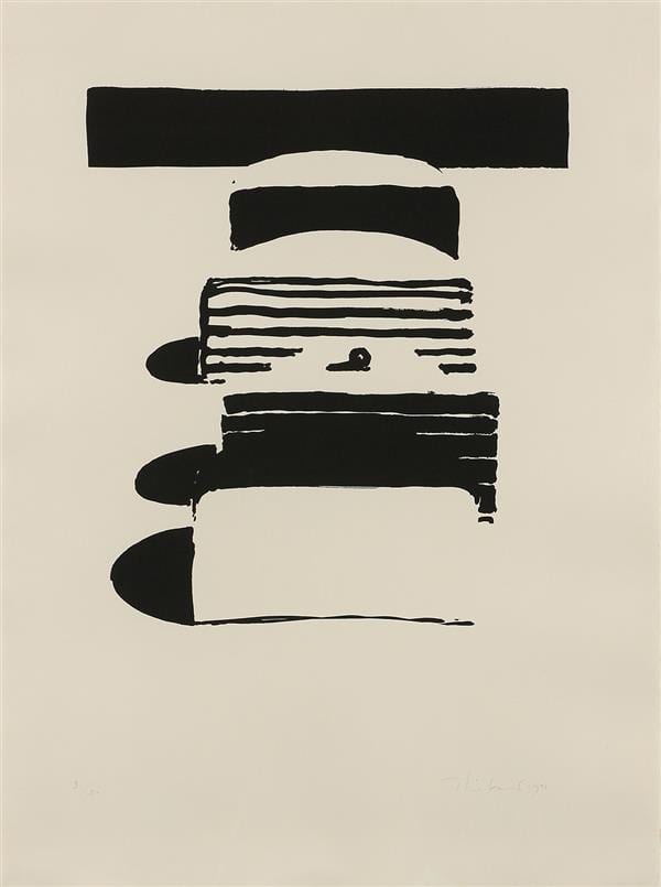 Print, Wayne Thiebaud sold by Clars Auctions, lot 6252 — auction record photograph