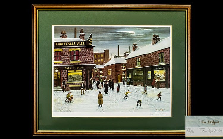 Tom (1910) Dodson comparable auction result: tom dodson british 1910 1991 limited edition a