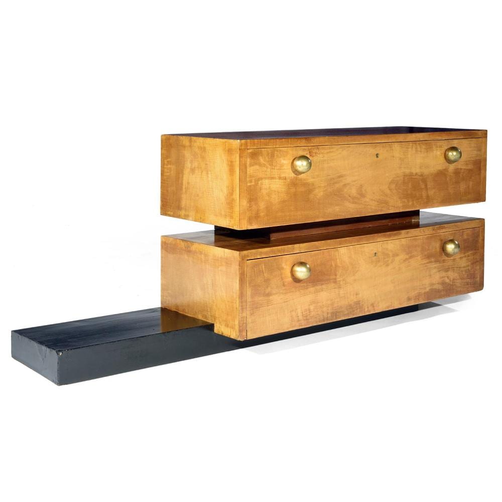Suzanne Guiguichon comparable auction result: suzanne guiguichon 1900 1985 commode moderniste circa 1931 structure asym trique pr sentant sur une grande terrasse rectangula