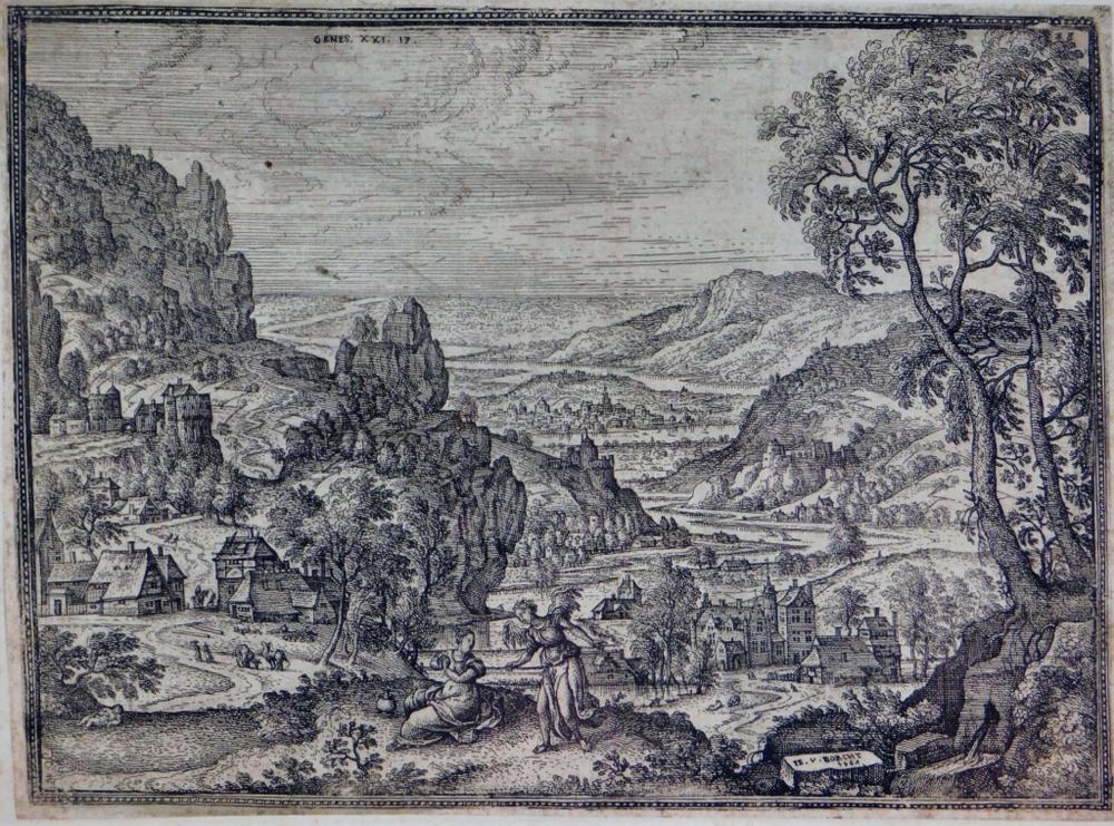 pieter van der borcht hagar the angel etching · Bruneau & Co. Auctioneers · 2018-11-24 Pieter van Loo comparable auction result: pieter van der borcht hagar the angel etching