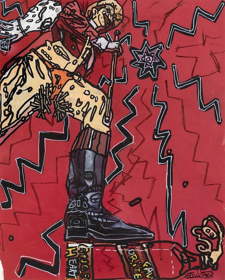 Johnny Tjupurula Warangkula comparable auction result: johnny circa 2000 johnny se prom ne sur sa bouteille johnny le marcheur johnny le sillonneur