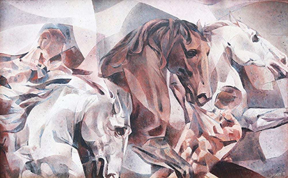 Cesar Legaspi comparable auction result: cesar legaspi 1917 1994 untitled