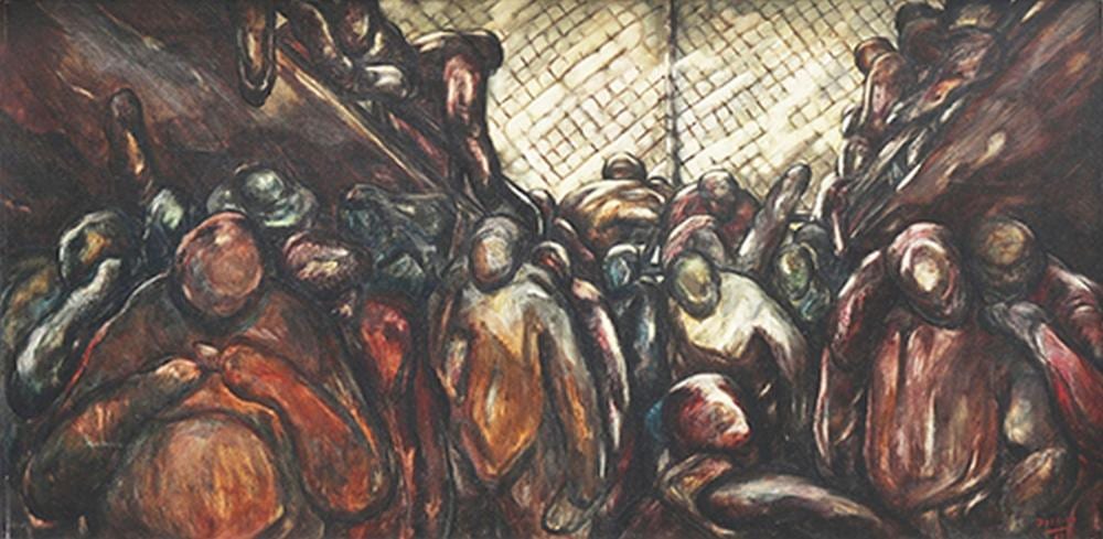Danilo Dalena (b.1942) “Game Over” Jai-Alai Series comparable sale