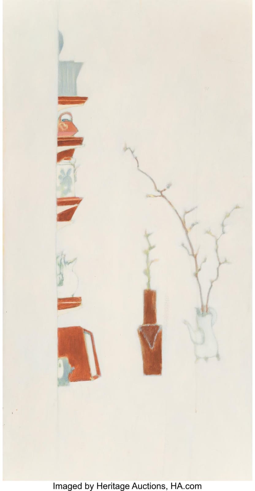 fred reichman american 1925 2005 slightly awkward oil on canvas 49 x 26 inche · Heritage Auctions · 2018-12-07 Fred Reichman comparable auction result: fred reichman american 1925 2005 slightly awkward oil on canvas 49 x 26 inche