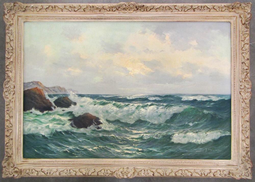 Gerhard Lukas-Larsen comparable auction result: gerhard lukas larsen germany 1911 1965 oil on c