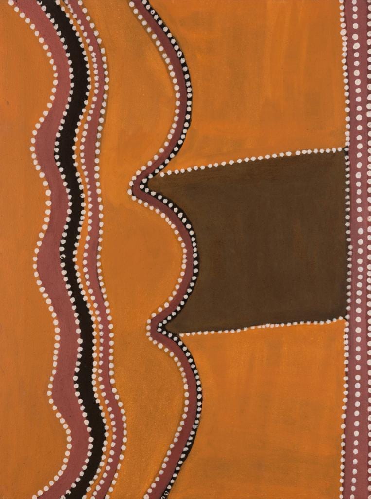Henry Wambini comparable auction result: henry wambini jawalyi aboriginal c 1934 2003 mammanbidding cave 1998
