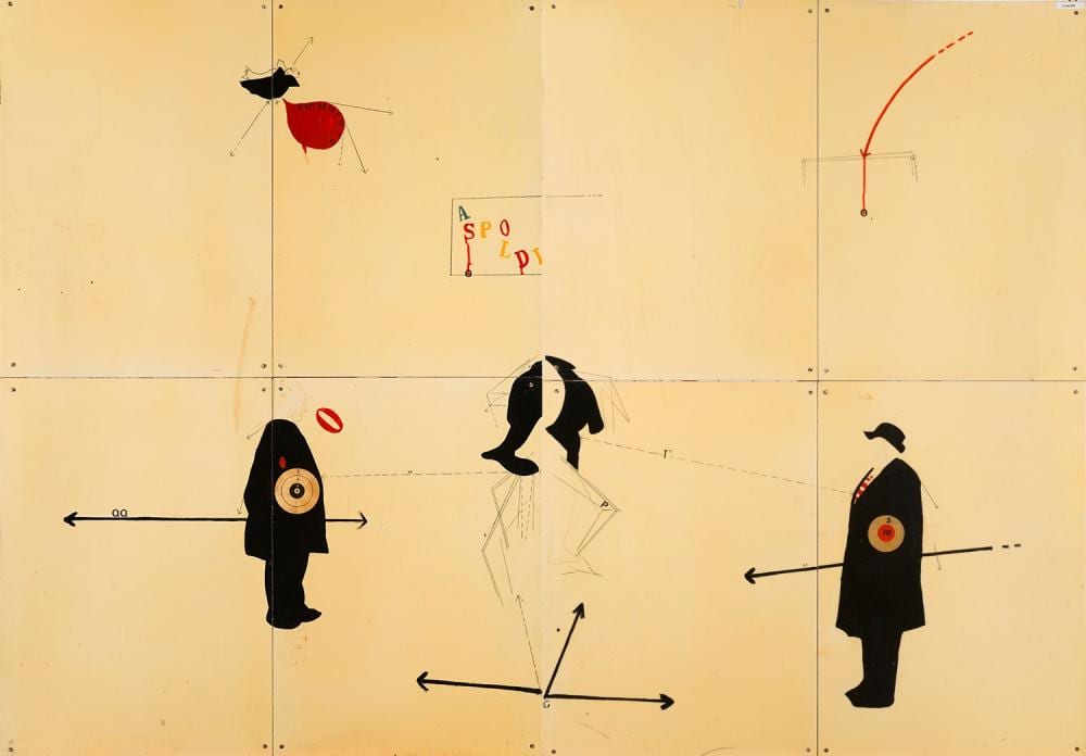 Aldo Spoldi comparable auction result: aldo spoldi untitled 1969