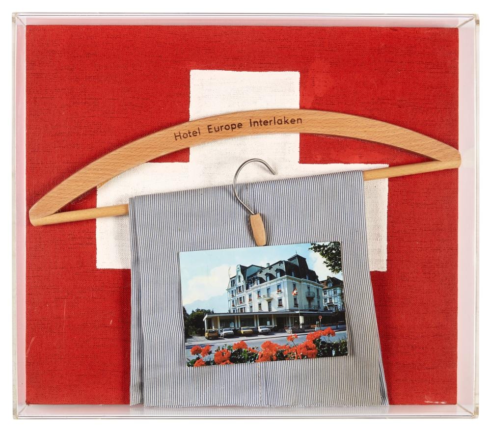 Woody van Amen comparable auction result: pop art collage by woody van amen