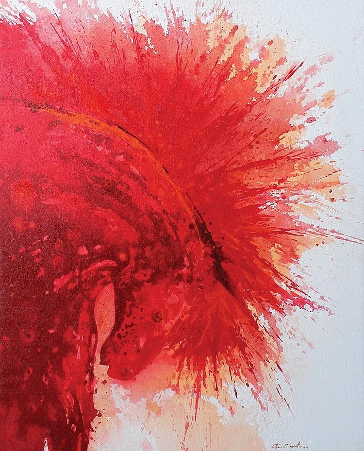 Gio Supratman - Red Hair comparable sale