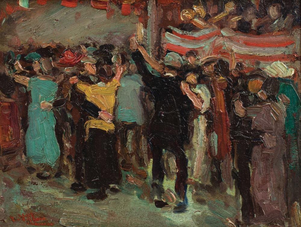 Jean Villeri comparable auction result: jean villeri 1896 1982 sc ne de bal recto etude de paysage verso