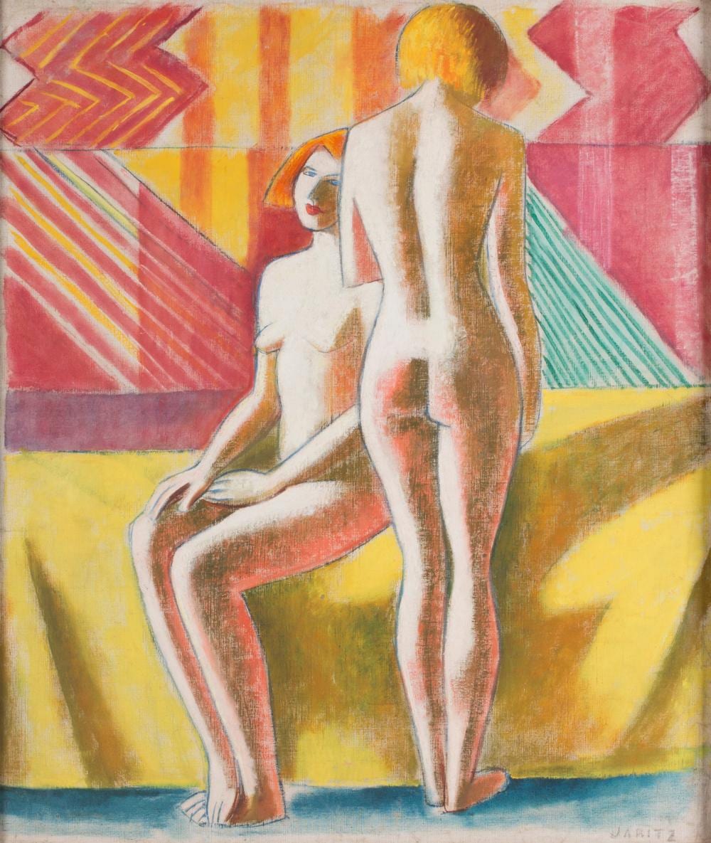 j ritz j zsa nudes at the studio · Bodo Gallery and Auction House · 2018-12-10 Józsa Jaritz comparable auction result: j ritz j zsa nudes at the studio