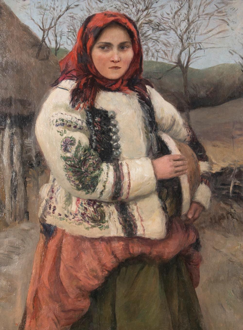glatz oszk r girl from buj k · Bodo Gallery and Auction House · 2018-12-10 Oszkár Glatz comparable auction result: glatz oszk r girl from buj k