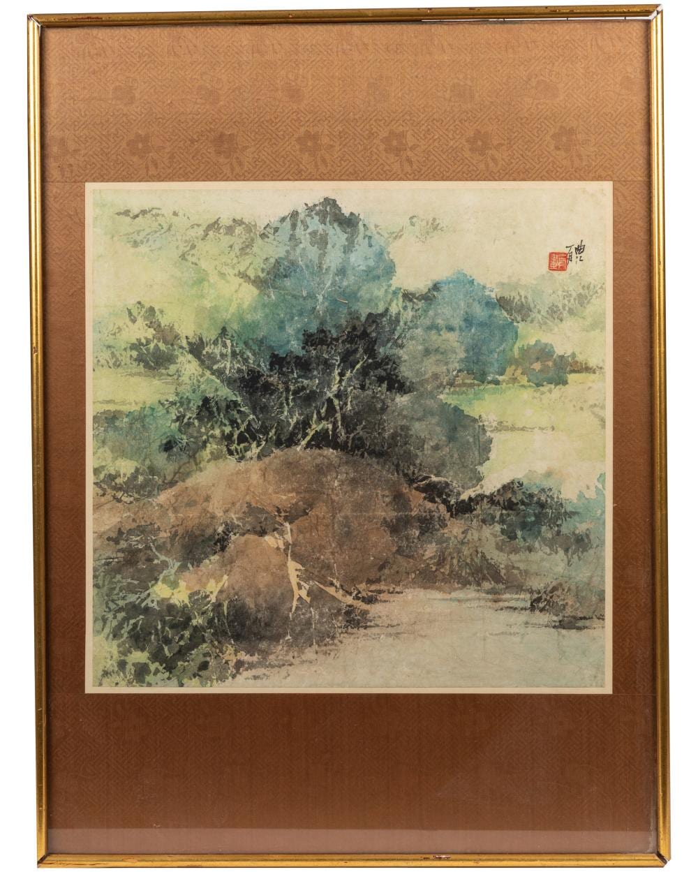 Giacomo Cortese comparable auction result: i chao chu watercolor