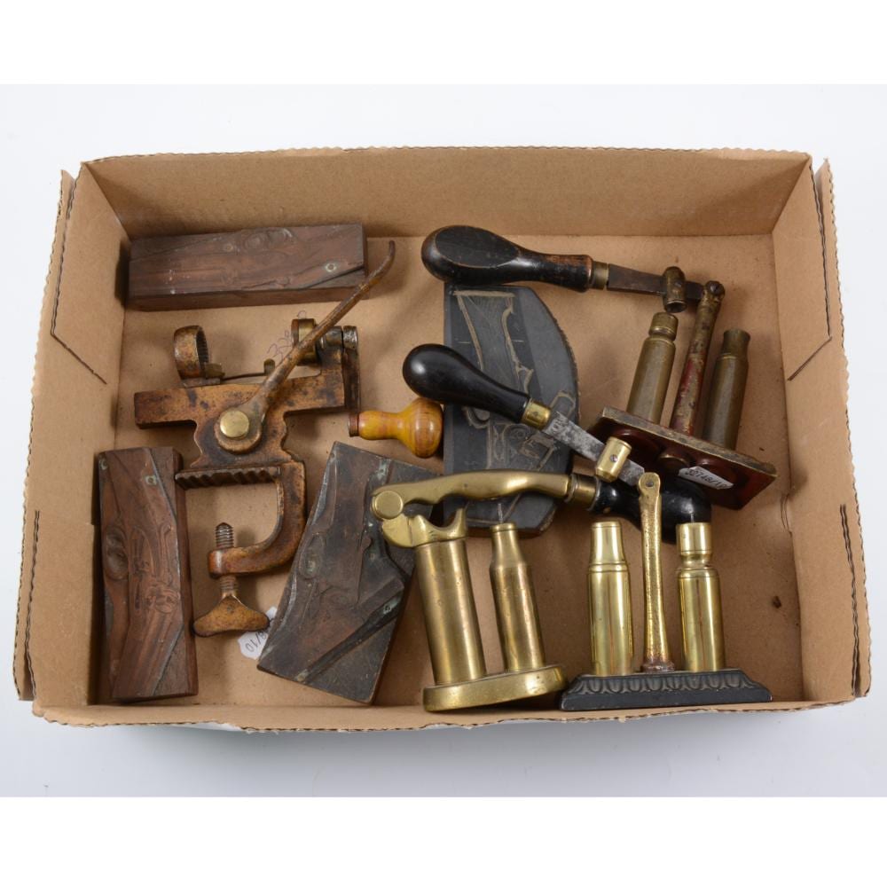 James (1822/1904) Archer comparable auction result: four vintage capper decapping machines two 12 and one 20 bore one by jame