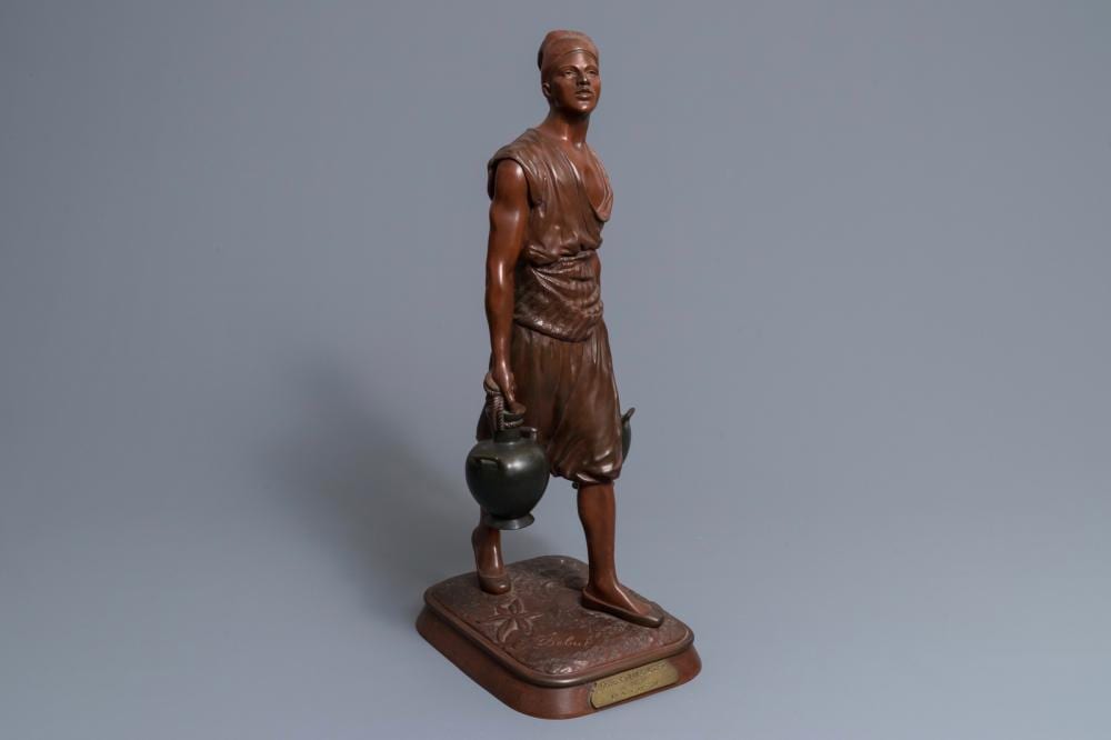 jean didier debut 1824 1893 porteur d eau arabe a cold painted bronze figure · Rob Michiels Auctions · 2018-12-09 Didier Debut comparable auction result: jean didier debut 1824 1893 porteur d eau arabe a cold painted bronze figure