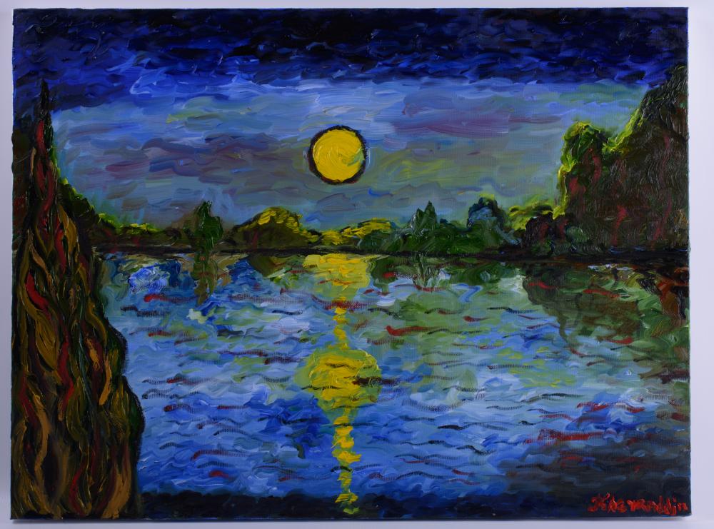 Kheyradolin Dzhaffarov comparable auction result: kheyradolin dzhaffarov oil on canvas