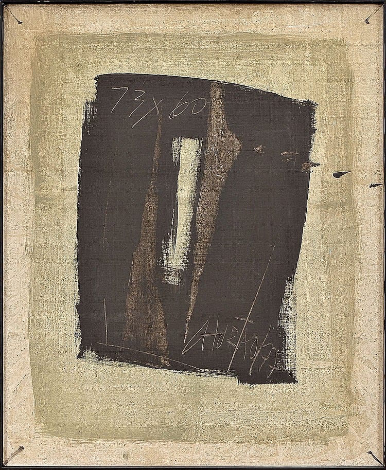 Pedro Chorao comparable auction result: 73 x 60