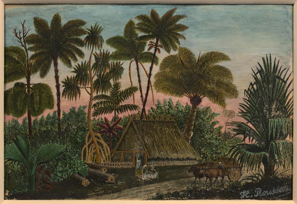 Le Douanier Rousseau comparable auction result: le douanier rousseau 1844 1910 souvenir du mexique 1874