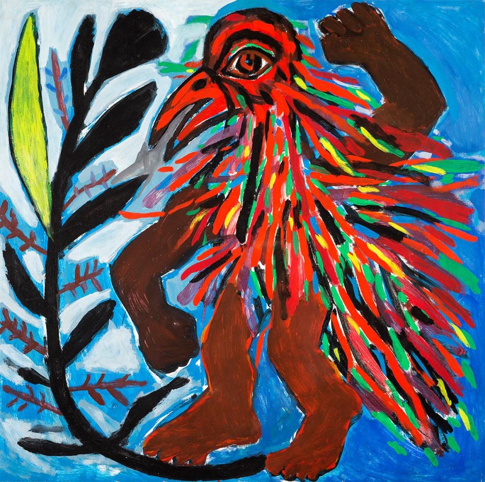 Ryszard Grzyb comparable auction result: ryszard grzyb conversation with a flower