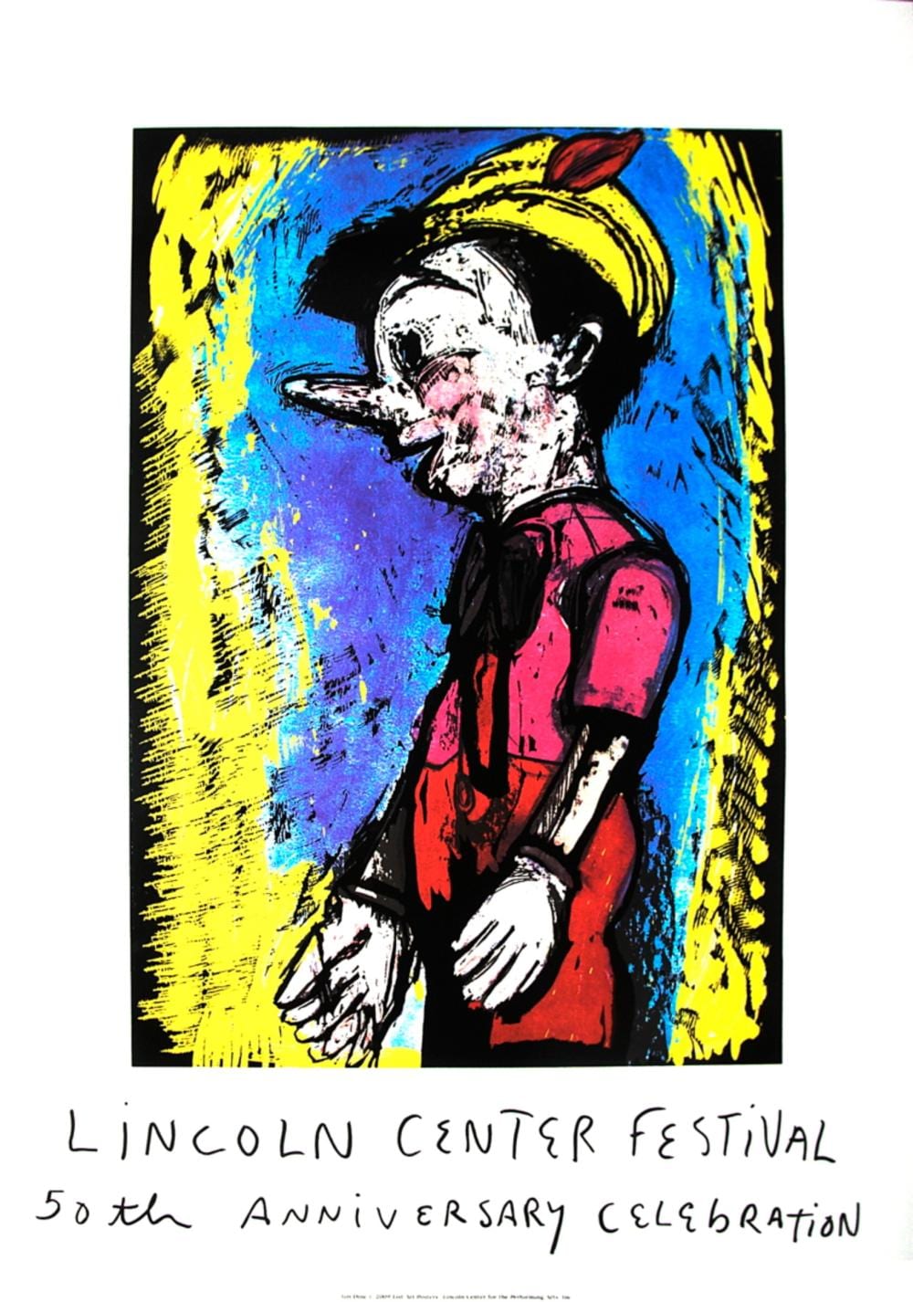 Jim Dine - Pinocchio - 2008 sold by DUMBO Auctions, lot 397 — auction record photograph