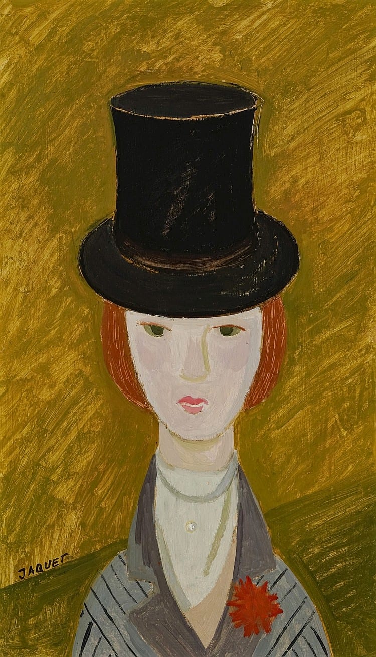 alice jaquet 1916 1990 homme au chapeau haut de forme huile sur toile 51x30 cm · Geneve Encheres · 2018-12-12 Alice Jaquet comparable auction result: alice jaquet 1916 1990 homme au chapeau haut de forme huile sur toile 51x30 cm
