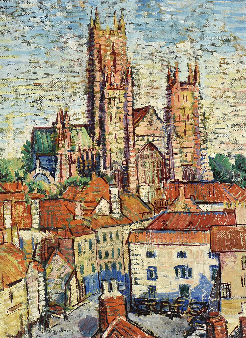 mieczyslaw lurczynski 1907 1992 la cath drale de canterbury · Louiza Auktion & Associés · 2018-12-15 Mieczyslaw Lurczynski comparable auction result: mieczyslaw lurczynski 1907 1992 la cath drale de canterbury