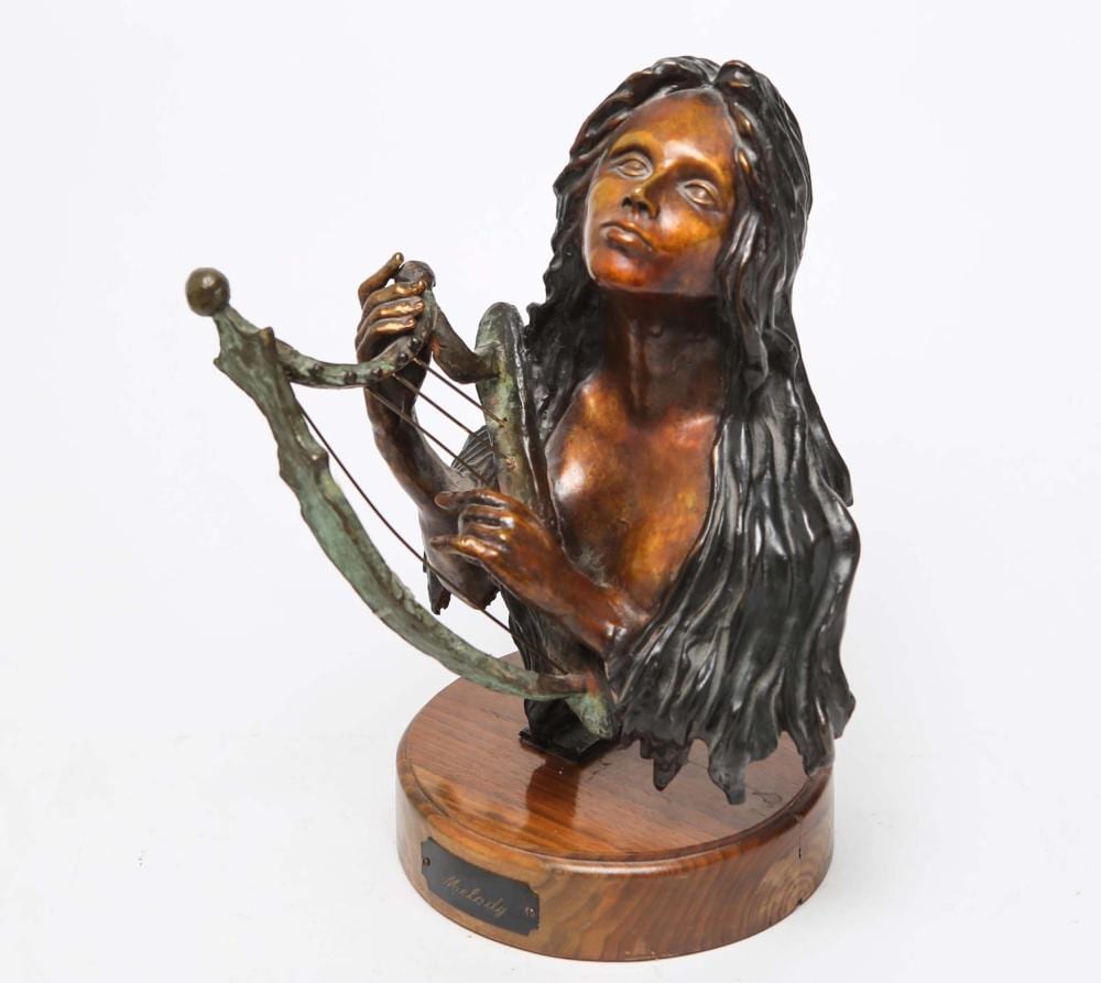 Evelyn Morgenbesser comparable auction result: evelyn morgenbesser american 1920 2017 bronze