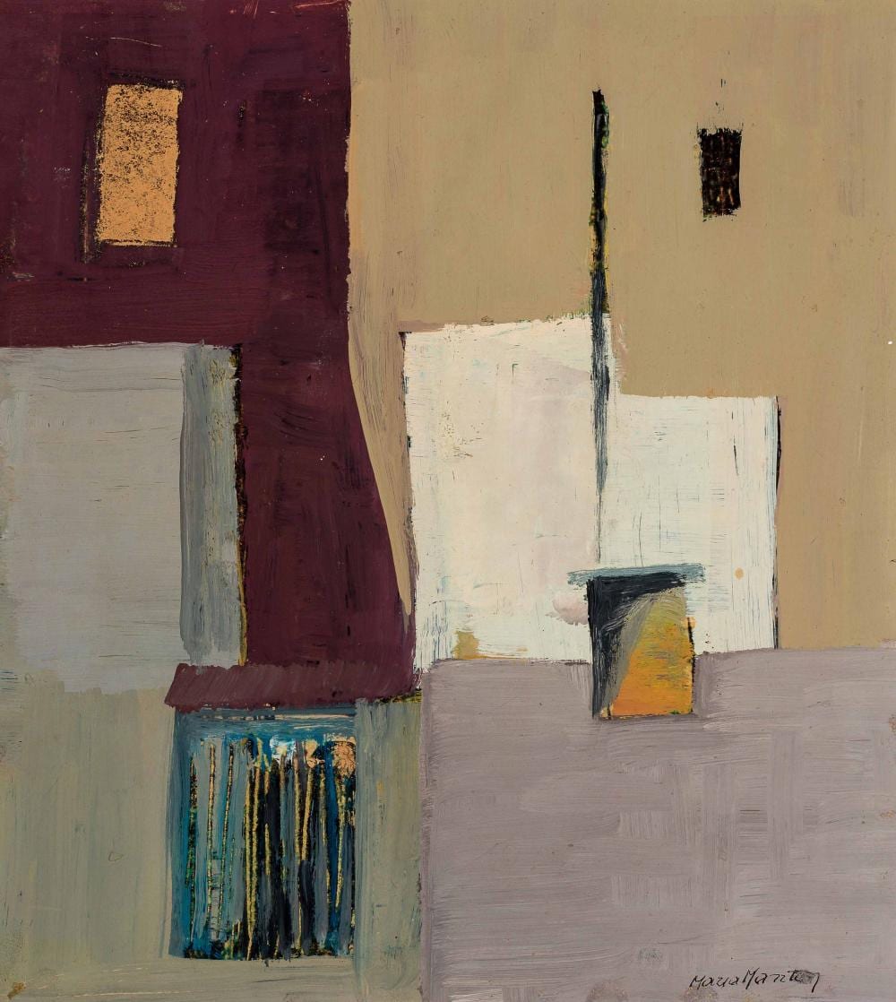 Maria Manton comparable auction result: maria manton blida 1915 paris 2003