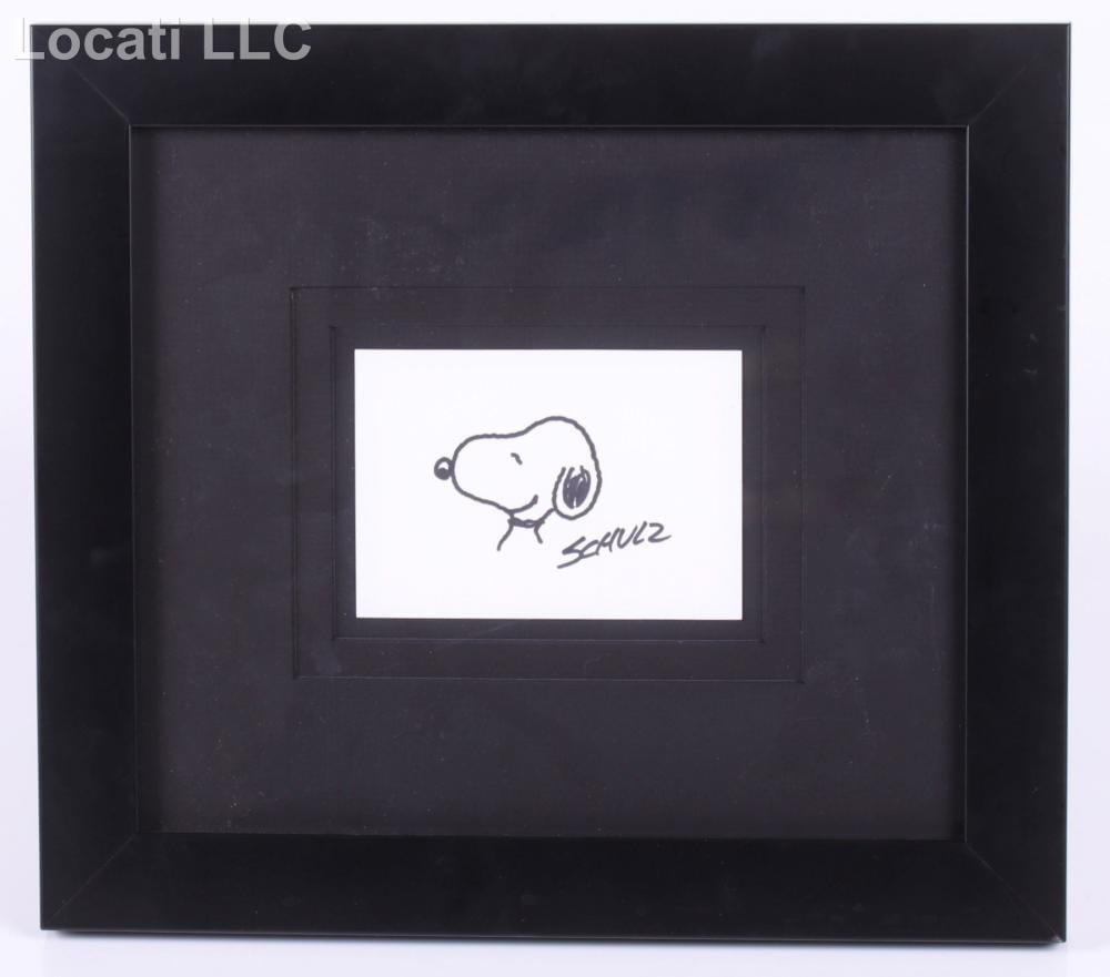 Charles Schulz (American 1922 - 2000) Drawing sold by Locati LLC, lot 1218010 — auction record photograph