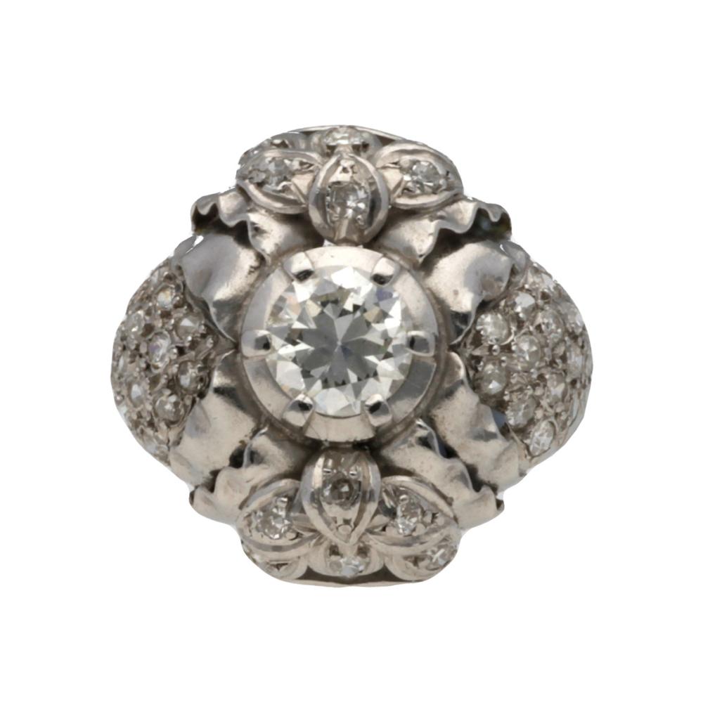 Jaime Mercadé Queralt comparable auction result: jaume mercad diamonds ring