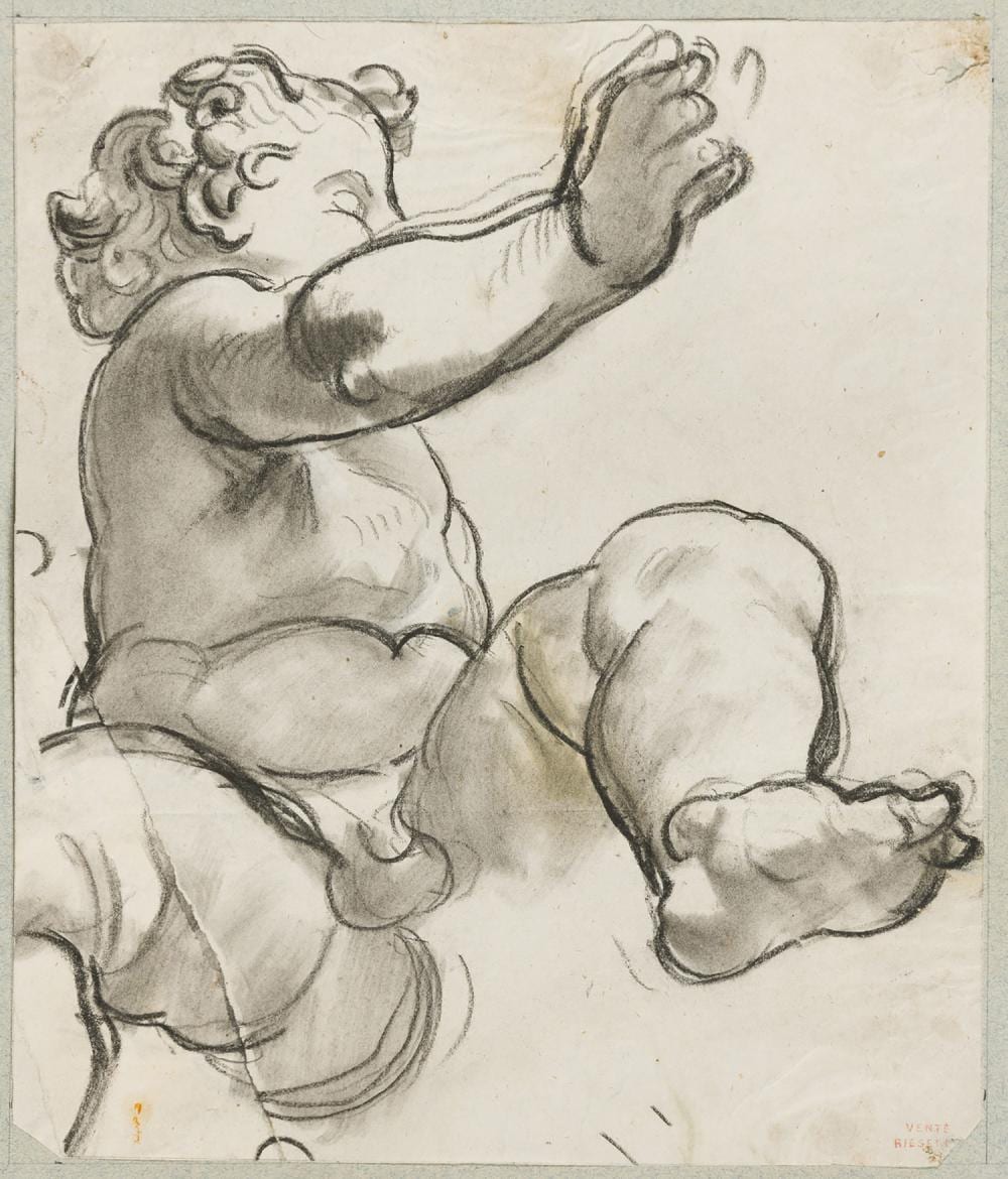 l on riesener paris 1808 1878 putto crayon noir et lavis gris estompe 20 5 x 17 5 cm porte en bas droite le cachet de la vente d atelier lugt n 2139 · Collin du Bocage · 2018-12-12 Léon Riesener comparable auction result: l on riesener paris 1808 1878 putto crayon noir et lavis gris estompe 20 5 x 17 5 cm porte en bas droite le cachet de la vente d atelier lugt n 2139