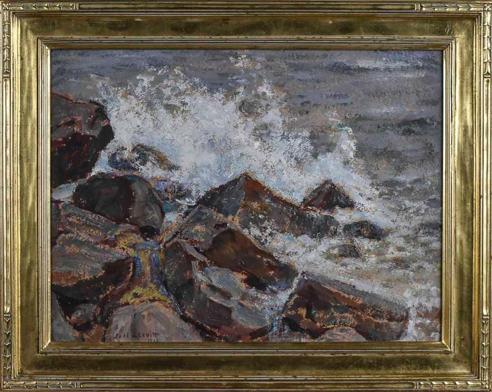 Joel J. Levitt comparable auction result: joel j levitt russian american 1875 1937